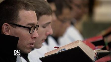 Video thumbnail: PBS NewsHour Gregorian chants are a hit at this Nebraska seminary