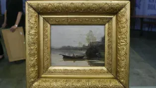 Appraisal: 1877 Jules Tavernier Oil Painting