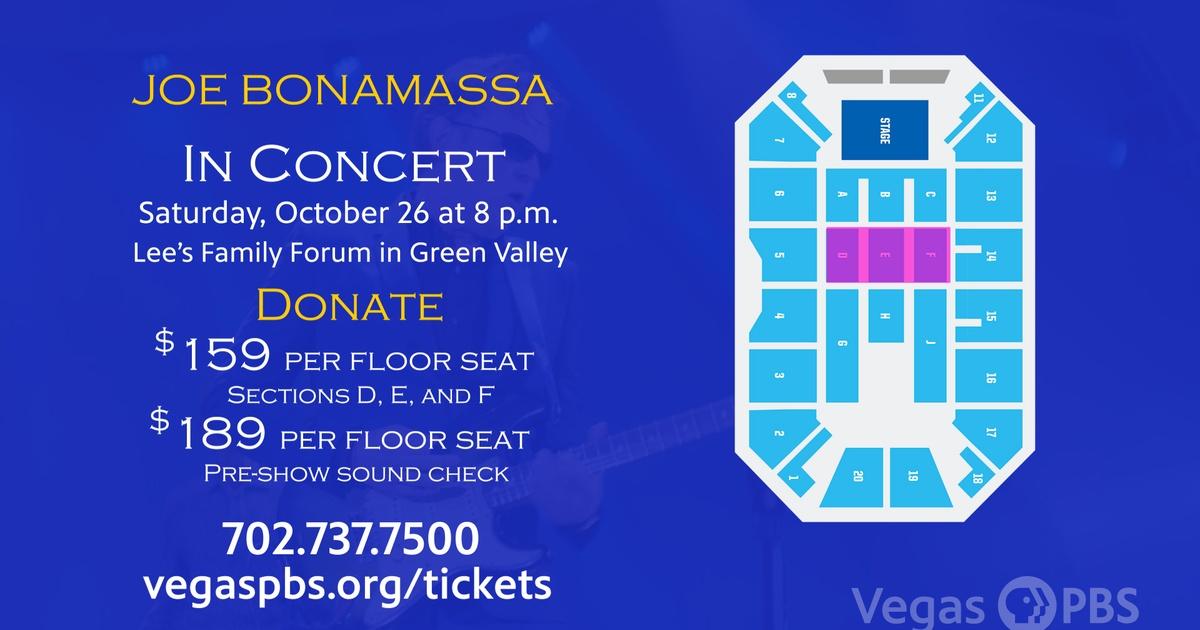 Vegas PBS | Vegas PBS Ticket Offer| Joe Bonamassa | PBS