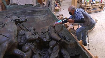 Video thumbnail: Open Studio with Jared Bowen The Memorial of the 54th Regiment and Director James Darrah
