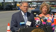 Menendez calls on Trump to act on spiking gas prices