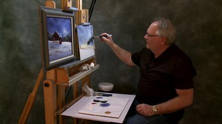 Video thumbnail: Painting with Wilson Bickford Wilson Bickford "Snow Glow" Part 1