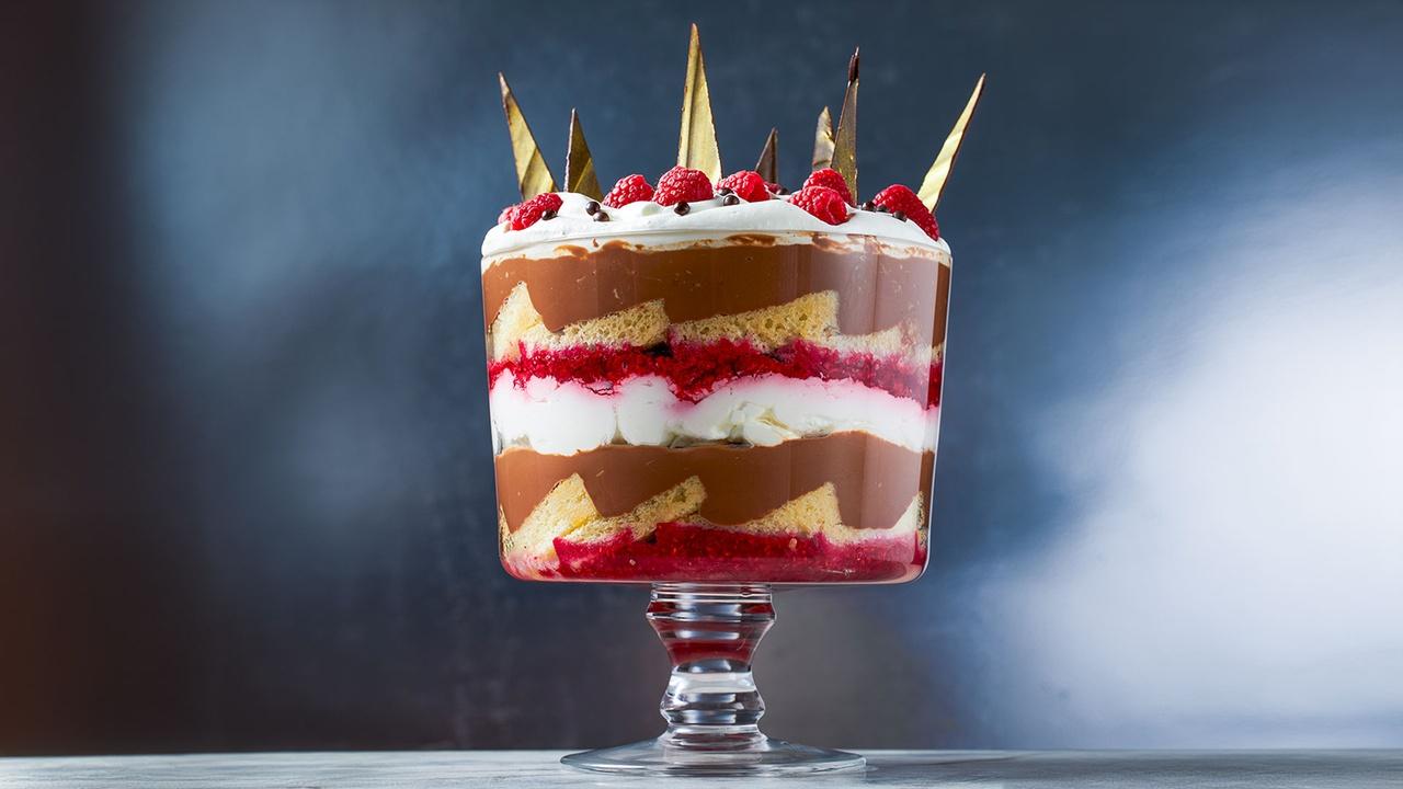 A Showstopping Chocolate-Raspberry Trifle