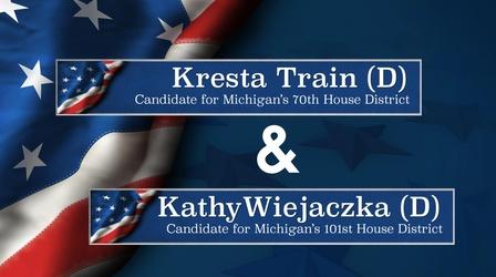 Video thumbnail: Meet the Candidates on CMU Public Television Meet the Candidates: Train (D-70) and Wiejaczkz (D-101)
