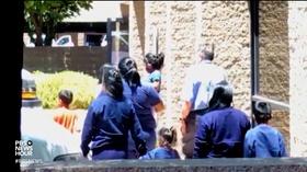 Video thumbnail: PBS NewsHour A defense contractor's role in moving immigrant children