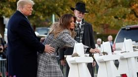 Video thumbnail: PBS NewsHour Stricken Pittsburgh is conflicted over presidential visit