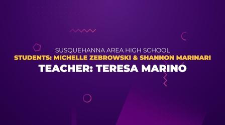 Video thumbnail: WVIA Special Presentations 2021 Great Teachers Essay Contest Winners—Zebrowski/Marinari
