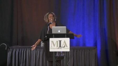 Video thumbnail: Book View Now Spoken Word with Suban Nur Cooley | MLA Conference
