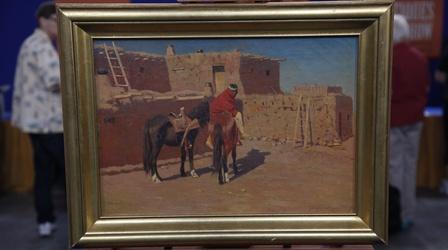 Video thumbnail: Antiques Roadshow Appraisal: Gaspard de Latoix Oil Painting, ca. 1895