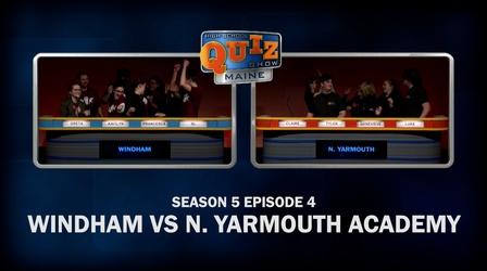 Video thumbnail: High School Quiz Show: Maine Windham vs North Yarmouth Academy