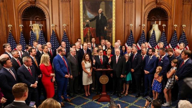 Why Republicans opposed to Trump's bill changed their minds
