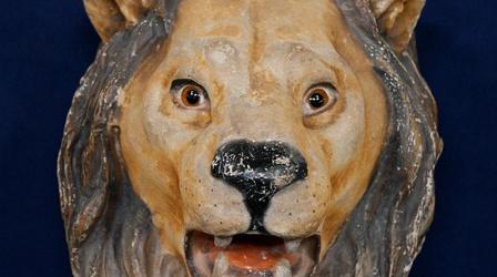Video thumbnail: Antiques Roadshow Appraisal: Early 20th C. Circus Lion's Head