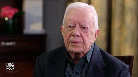 Video thumbnail: PBS NewsHour Carter: U.S. on path of nuclear confrontation with N. Korea