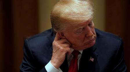 Video thumbnail: PBS NewsHour Trump talks shutdown, but Congress takes a different tack