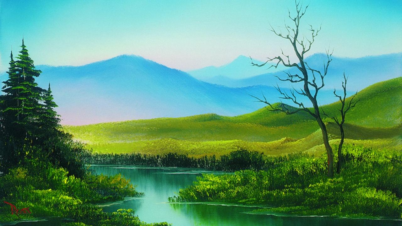 The Best of the Joy of Painting with Bob Ross | View from Clear Creek