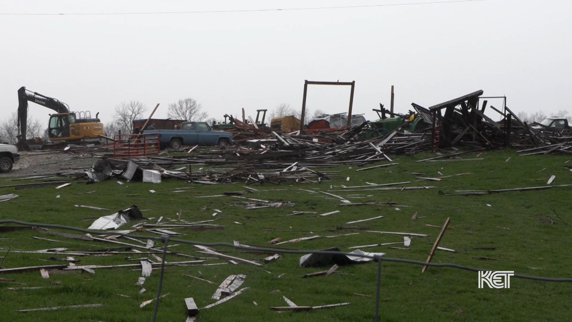 Tornadoes, Severe Storms Cause Damage Across Kentucky