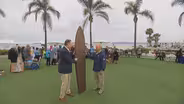 Appraisal: Women's Carved Surf Board, ca. 1925