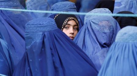 Video thumbnail: PBS NewsHour Taliban further restricts women's rights in Afghanistan