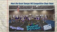 Meet the Grant Sawyer MS Competitive Cheer Team!