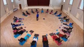 Video thumbnail: Arizona PBS Previews Relieving Stress with Yoga with Peggy Cappy