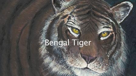 Video thumbnail: Wyland's Art Studio Bengal Tiger