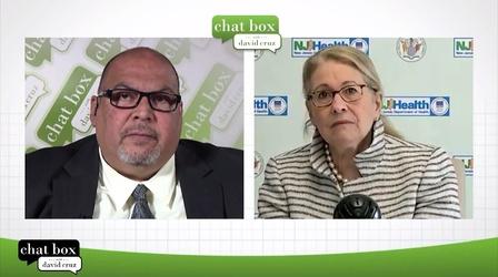 Video thumbnail: Chat Box with David Cruz Data Behind NJ's Reopening, Pandemic Pressure on Moms