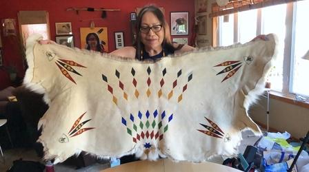 Video thumbnail: Compass Dakota Community Artists-in-Residence: Fern Cloud / Akipawin