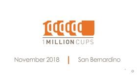Video thumbnail: State of the Empire One Million Cups November 2018