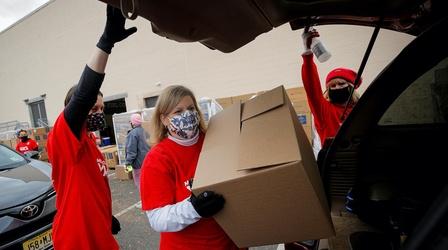 Video thumbnail: PBS NewsHour News Wrap: Americans adjust to Thanksgiving during COVID-19