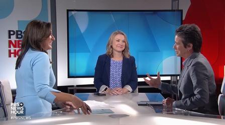 Video thumbnail: PBS NewsHour Tamara Keith and Amy Walter on GOP presidential candidates
