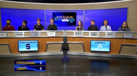 Video thumbnail: WLVT Scholastic Scrimmage Scholastic Scrimmage S48 Ep.1 : Stroudsburg HS vs Liberty HS