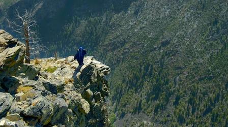 A Wingsuit Flyer Soars Down the Rockies