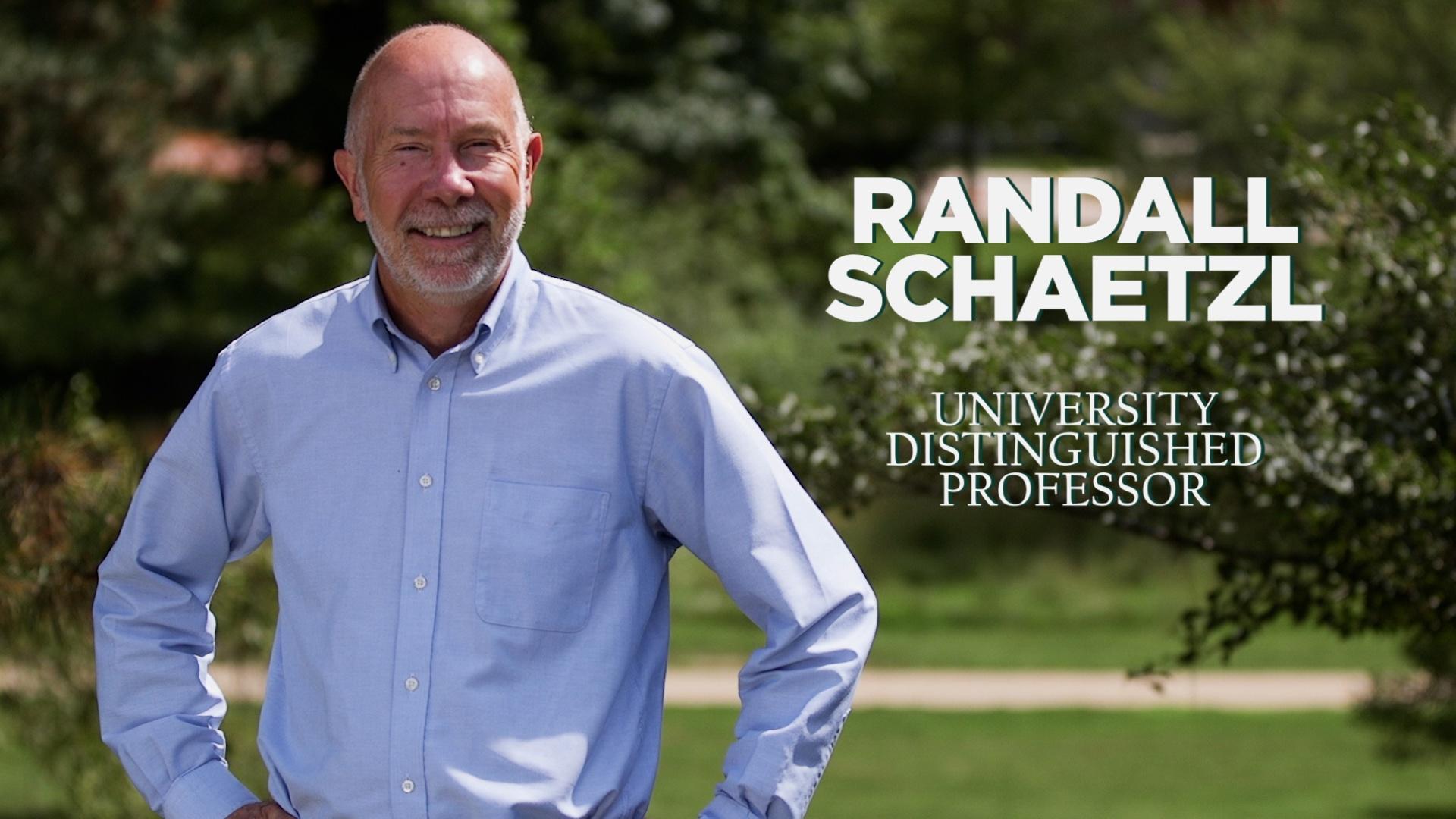 Randall Schaetzl|University Distinguished Professor