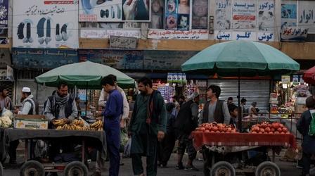 Video thumbnail: PBS NewsHour Crumbling Afghan economy complicating foreign aid efforts