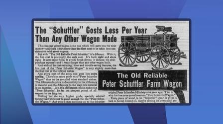 Video thumbnail: Chicago Tonight Ask Geoffrey: The Peter Schuttler Wagon Works