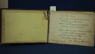 Appraisal: 1840 Autograph Album with Crockett Inscription