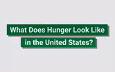 What Does Hunger in the US Look Like?