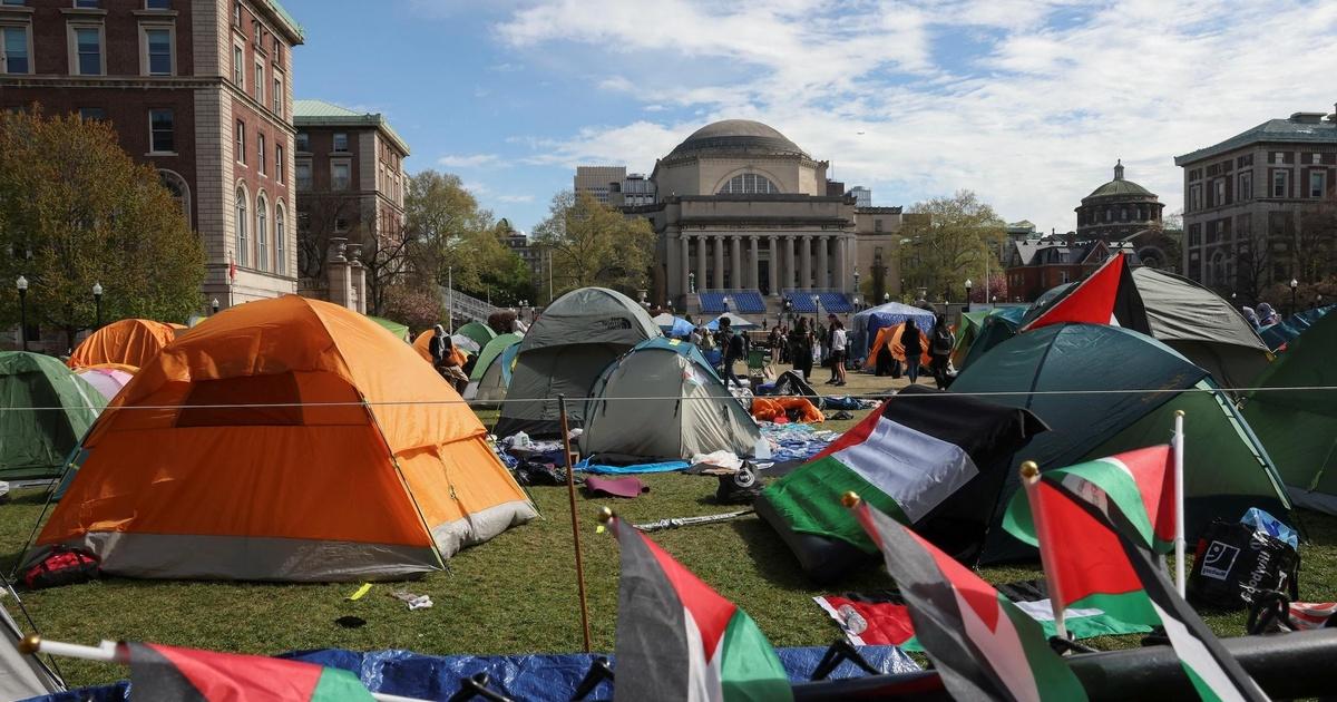 PBS News Hour | Protests against war in Gaza spread across college ...