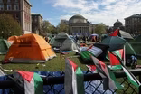 Protests against war in Gaza spread across college campuses