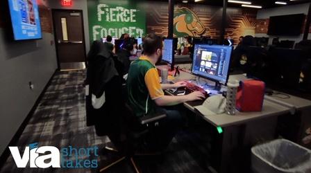 Video thumbnail: Short Takes Marywood University Esports