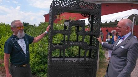 Video thumbnail: Antiques Roadshow Appraisal: Chinese Hardwood Display Cabinet, ca. 1890
