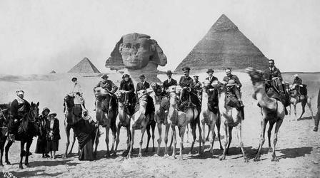 The End of the Cairo Conference at the Pyramids