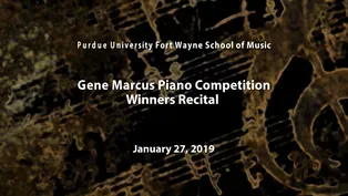 2019 Gene Marcus Piano Competition