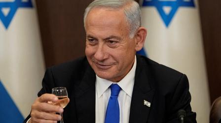 Video thumbnail: PBS NewsHour Netanyahu sworn in as prime minister in Israel once again