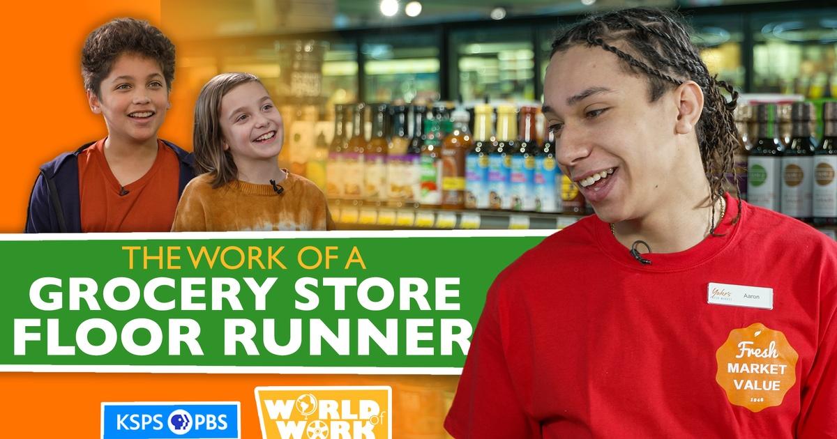 World of Work The Work of a Grocery Store Floor Runner Episode 5 PBS