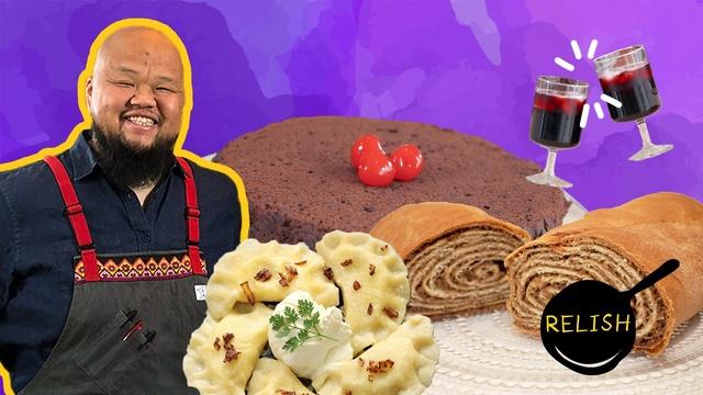 Jamaican Fruitcake, Pyrohy and Potica