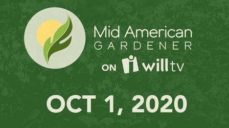 Video thumbnail: Mid-American Gardener October 1, 2020 - Mid-American Gardener