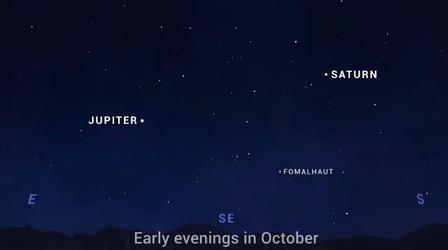 Video thumbnail: Wonders of the Night Sky Seeing Jupiter & Saturn in October