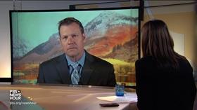 Video thumbnail: PBS NewsHour Kobach says emergency declaration warranted over border wall