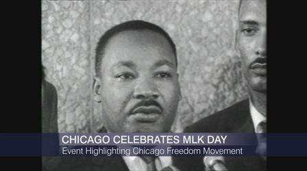 Video thumbnail: Chicago Tonight: Black Voices MLK Day Event Highlights Chicago Freedom Movement